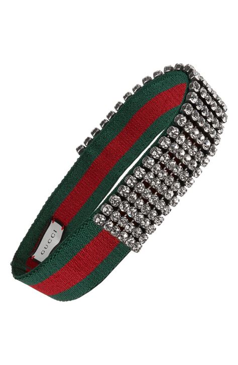 gucci headbands for women|gucci headband with rhinestones.